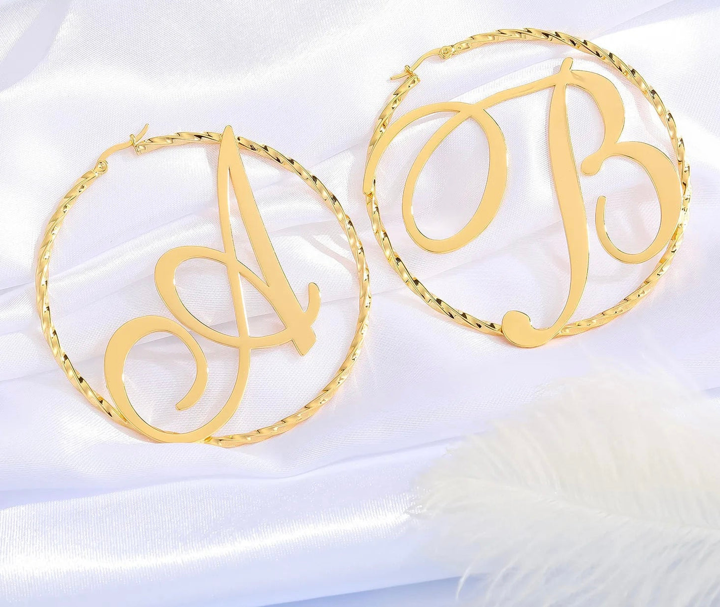 A-Z Twisted Hoops