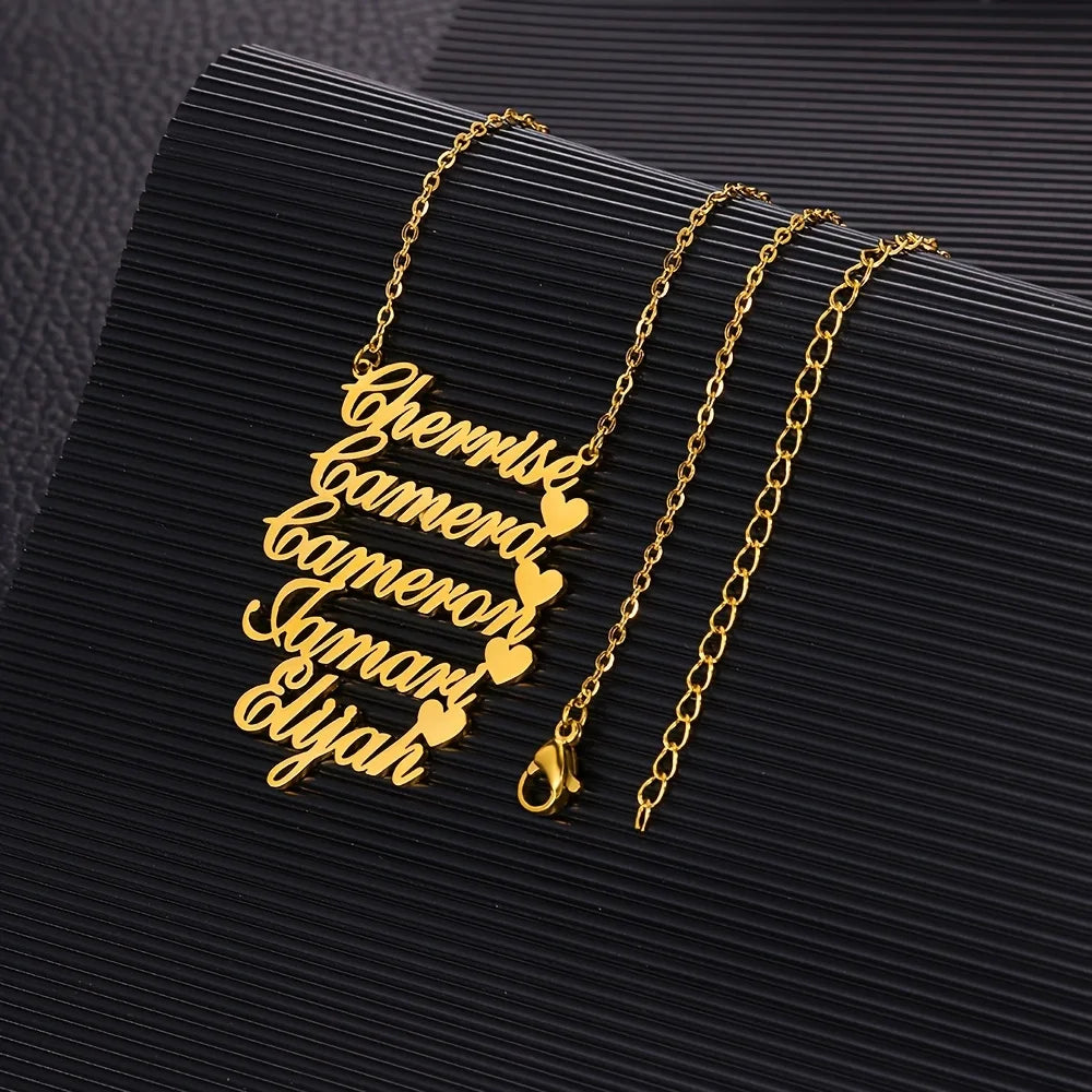 Multi Name Stacked Chains