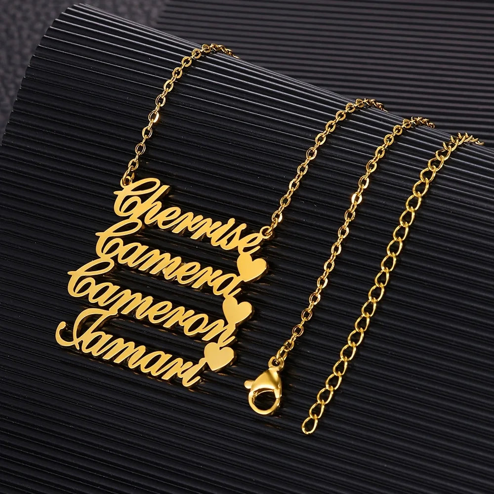 Multi Name Stacked Chains