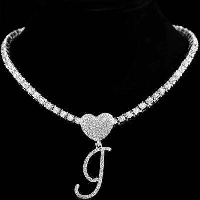 A-Z Tennis Heart Chains