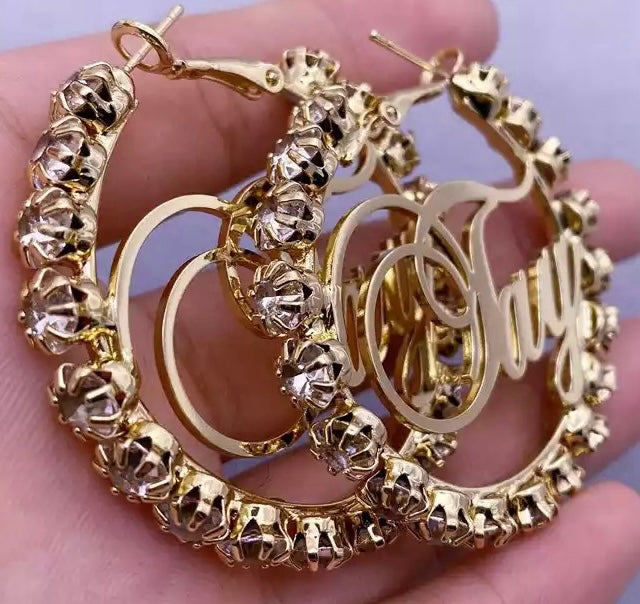 Gold Tennis Jewelry Set