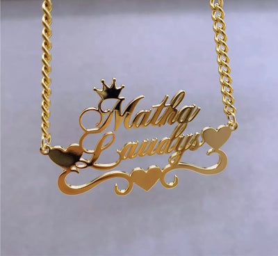 Double Name Necklace