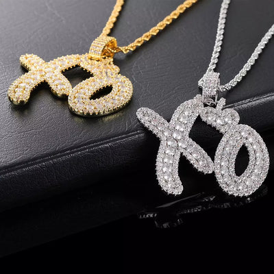 XO PendantsTrendy custom XO chains are perfect for a lovely day out!
Metal Type: CopperMaterial: Cubic ZirconiaPendant Size: 50mm*62mmXO Pendants