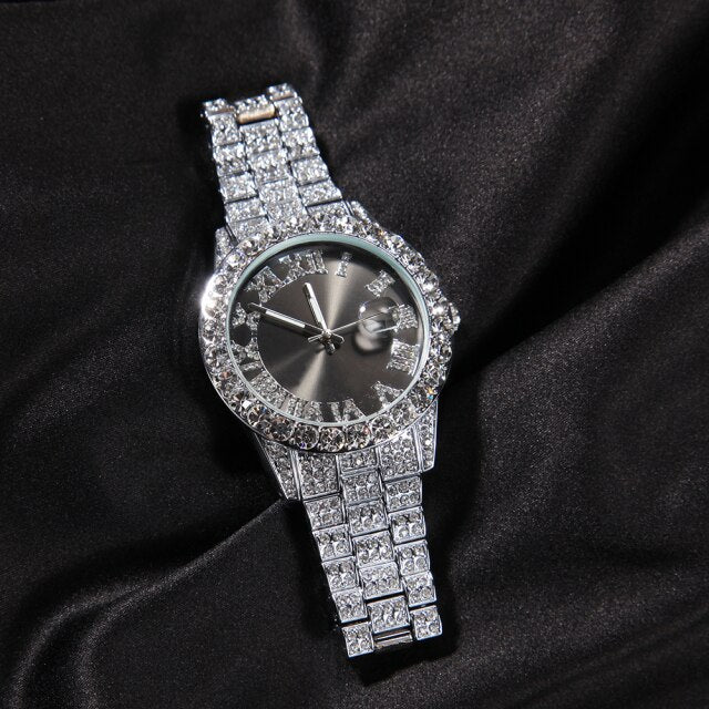 Iced Out Rhinestone Watches freeshipping - littybylish